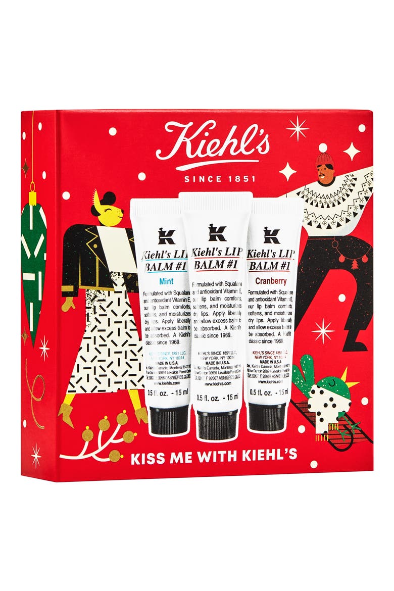 Kiss Me With Kiehl's Full Size Lip Balm #1 Set, Alternate, color, NO COLOR