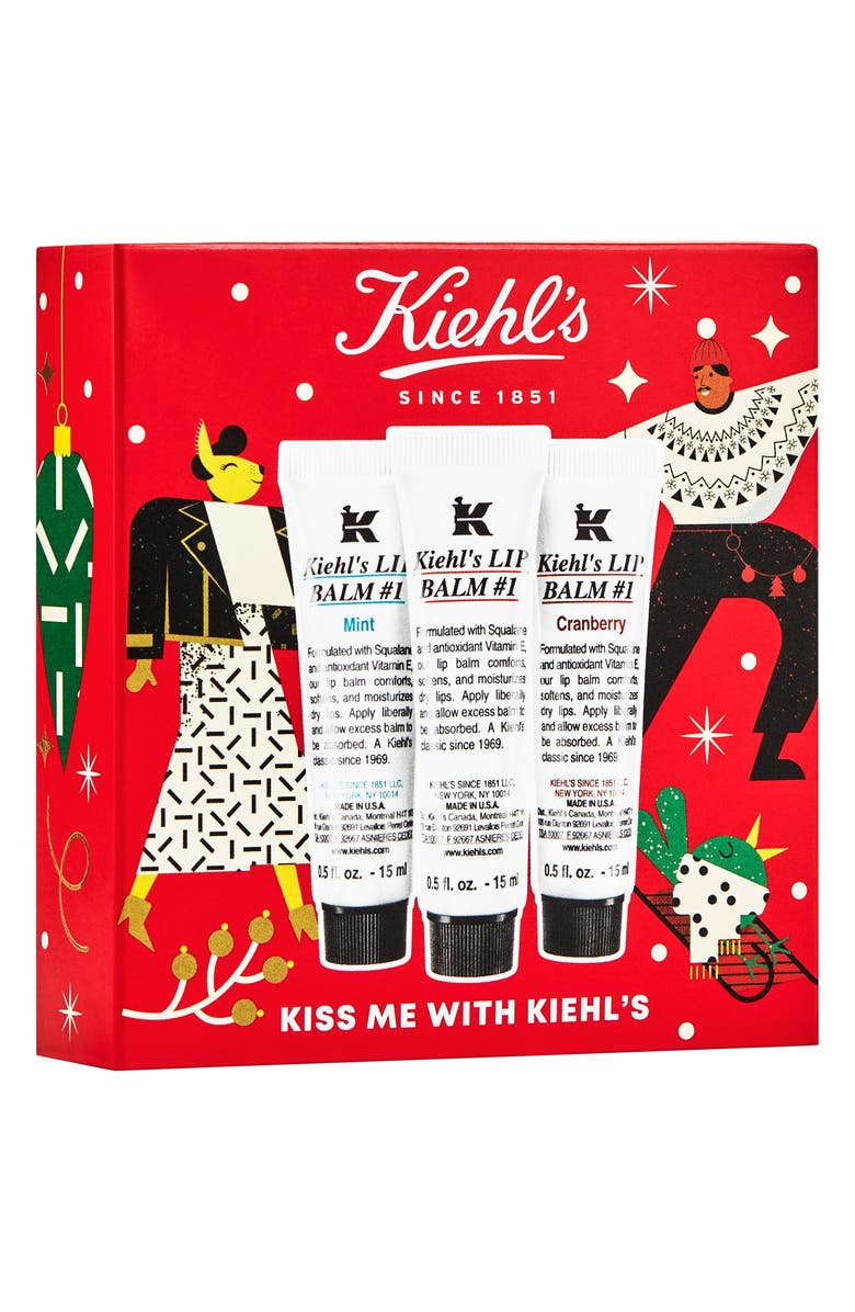 Kiehl's Since 1851 Kiss Me With Kiehl's Full Size Lip Balm #1 Set, Alternate, color, 