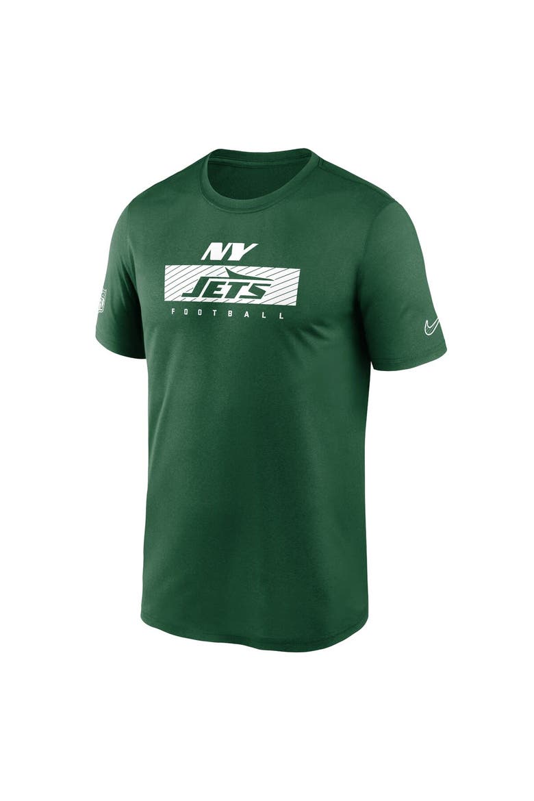 Men's Nike Green New York Jets Sideline Legend Performance T-Shirt, Alternate, color, Green