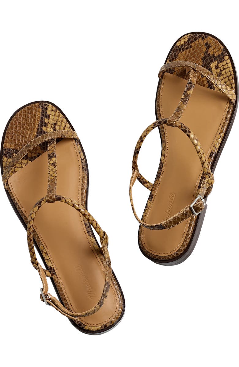 Madewell The Bev T-Strap Sandal, Alternate, color,