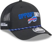 New Era Men's New Era Black Buffalo Bills 2025 Inspire Change 9FORTY M-Crown Adjustable Hat