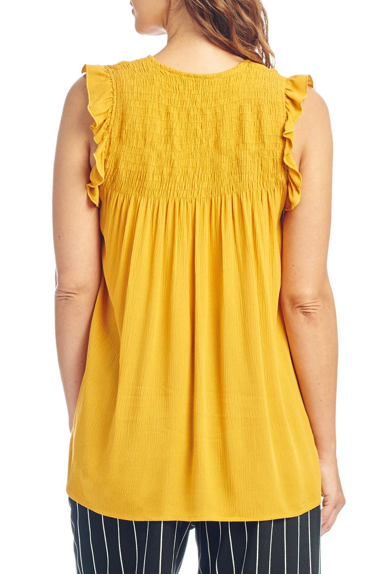 Koa Maternity/Nursing Top, Alternate, color, MUSTARD