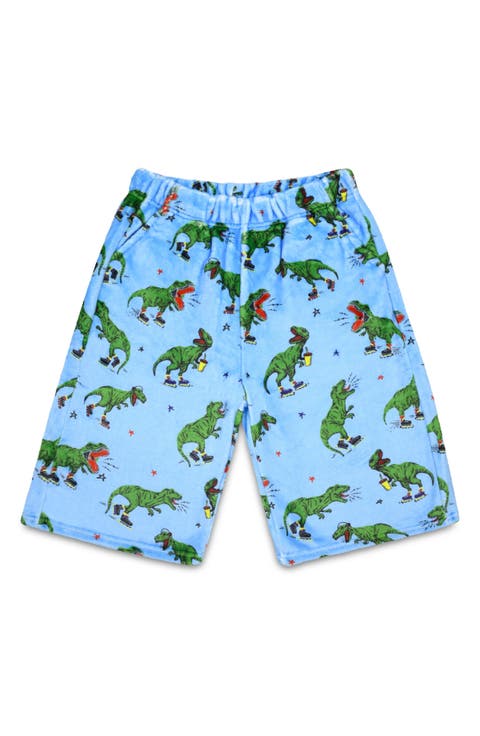 Kids' Skating Dinosaurs Fleece Shorts (Little Kid & Big Kid)