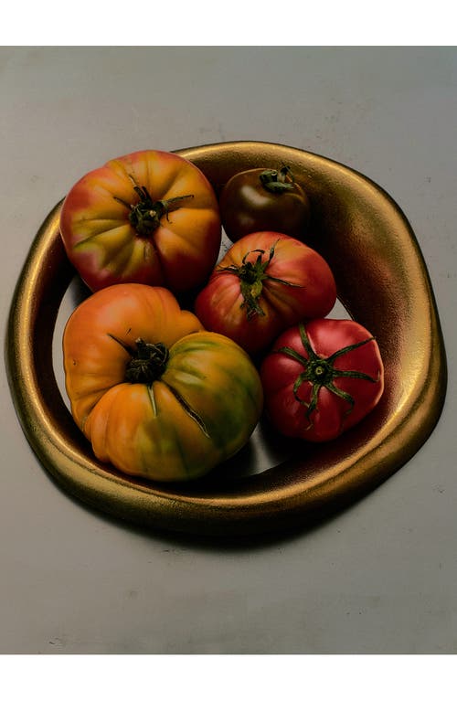 Tsu Lange Yor Hand Cast Bowl In Gold