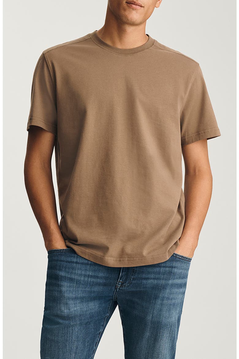 Classic Fit Cotton T-Shirt, Alternate, color, SHITAKE