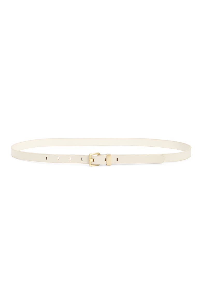 Metal Keeper Belt, Main, color, IVORY BIRCH