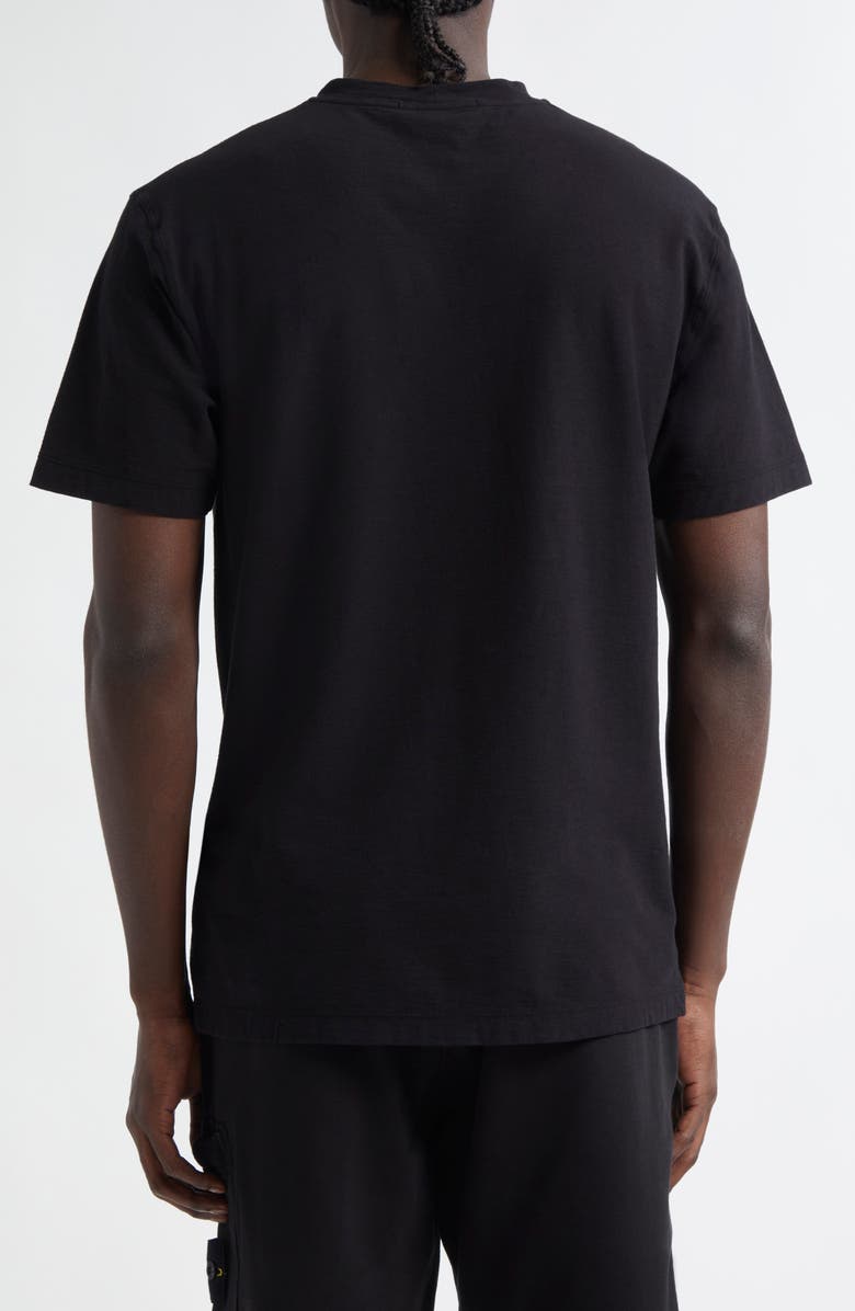 Stone Island Logo Patch Cotton T-Shirt, Alternate, color,