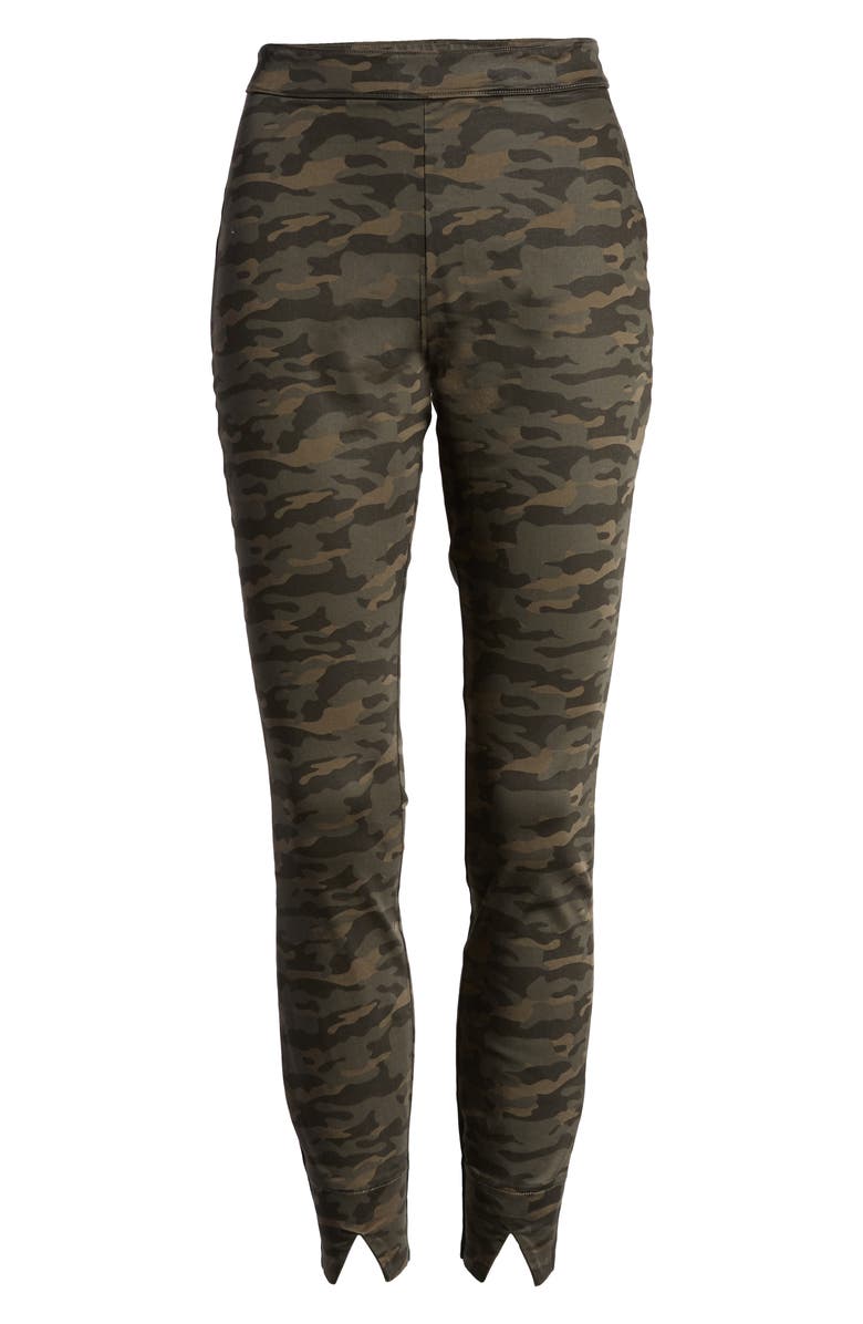 Hue Camo Sateen Leggings, Alternate, color, 