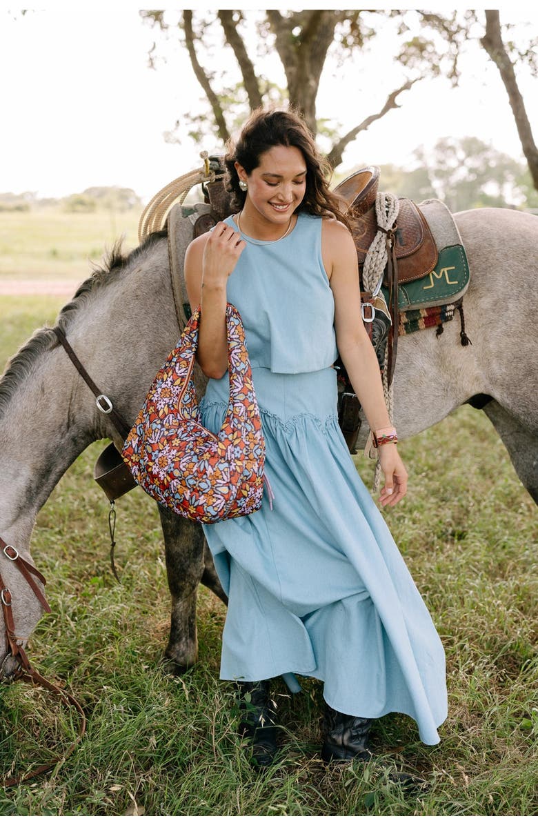 Noonday Collection Puffy Scalloped Heart Earrings, Alternate, color, Silver