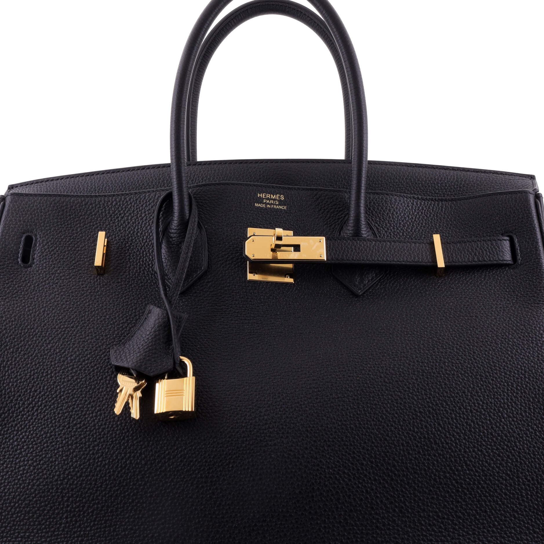 Birkin Handbag Black Togo With Gold Hardware 35, Alternate, color, Black