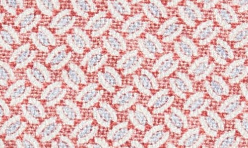 Jack Victor Alain Geometric Print Silk Pocket Square