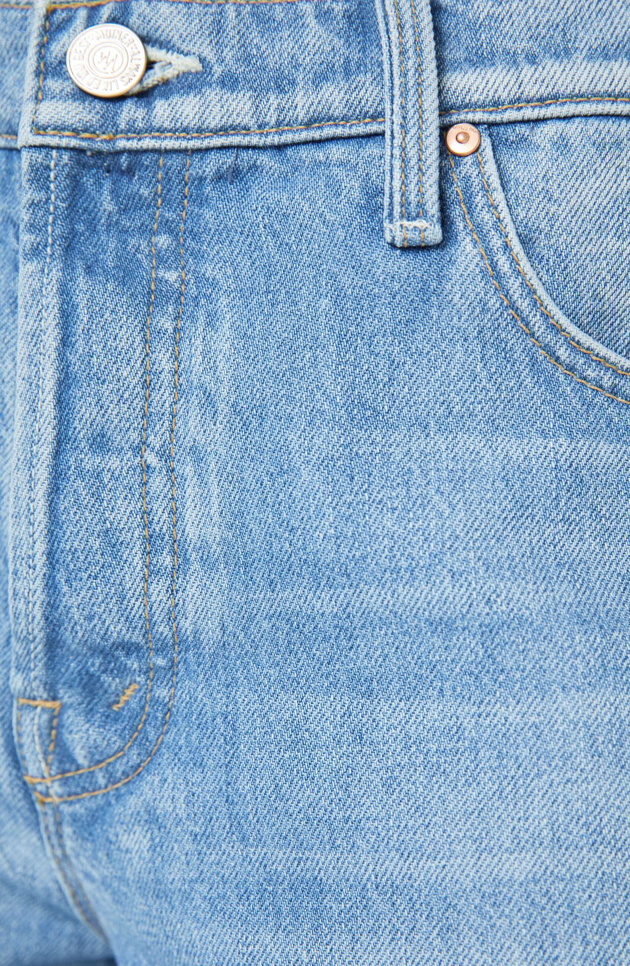 Lil Rerun Zip Sneak High Waist Wide Leg Jeans (Women) | Nordstrom