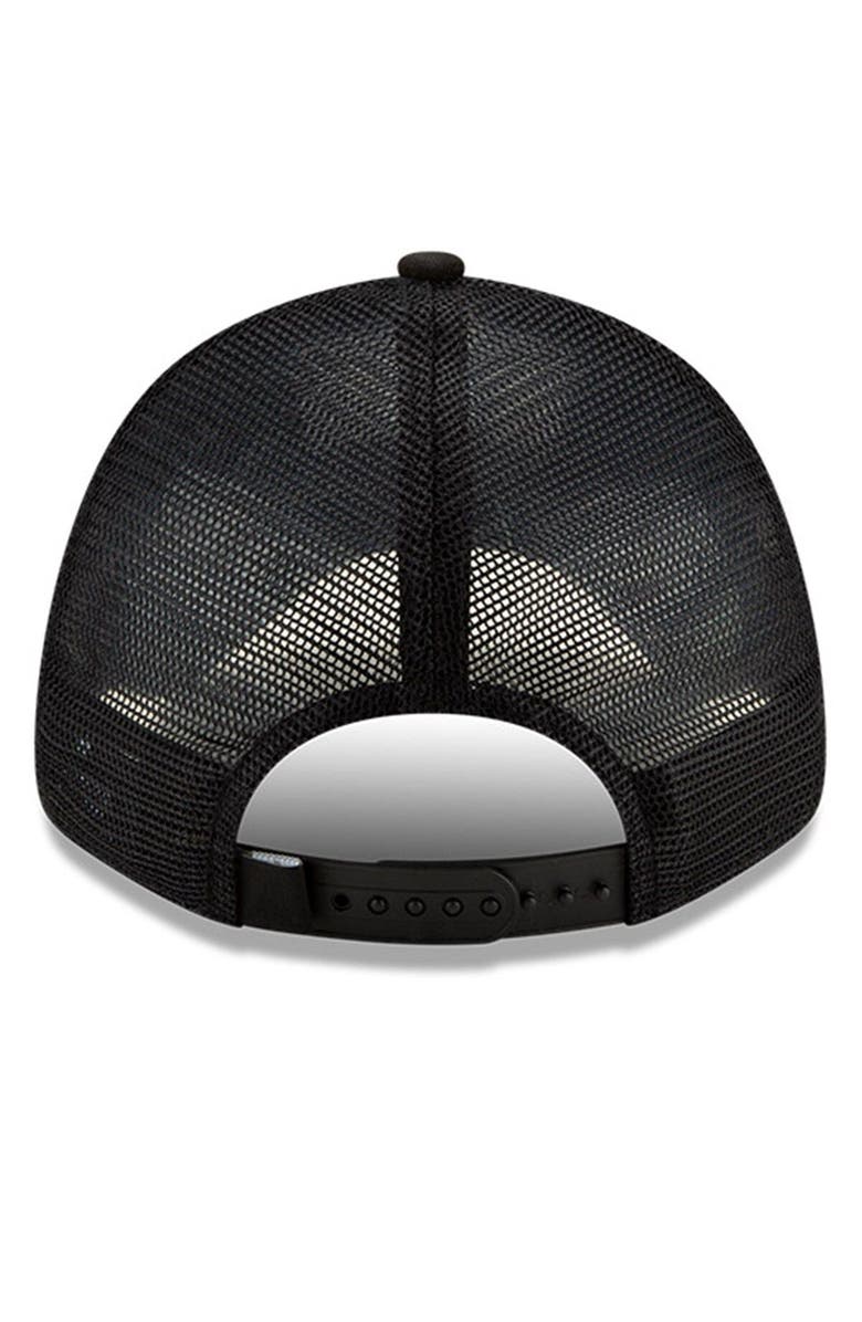 New Era Men's New Era Black William Byron Raptor 9FORTY A-Frame Trucker Snapback Adjustable Hat, Alternate, color, 