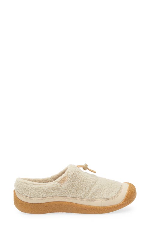 Keen Howser Iii Hybrid Faux Shearling Slipper In Black