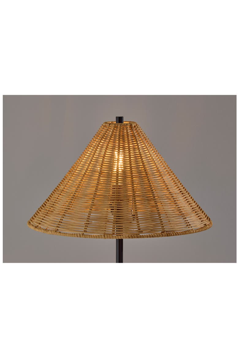 Rayne Table Lamp, Alternate, color, BROWN