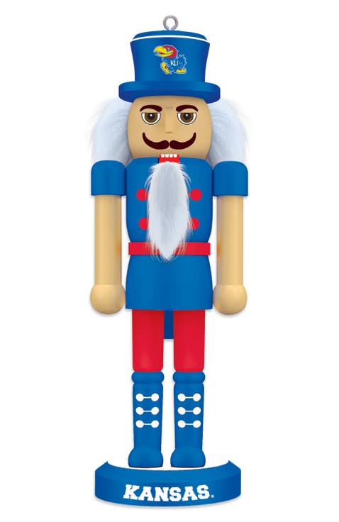 Kansas Jayhawks Keepsake Nutcracker