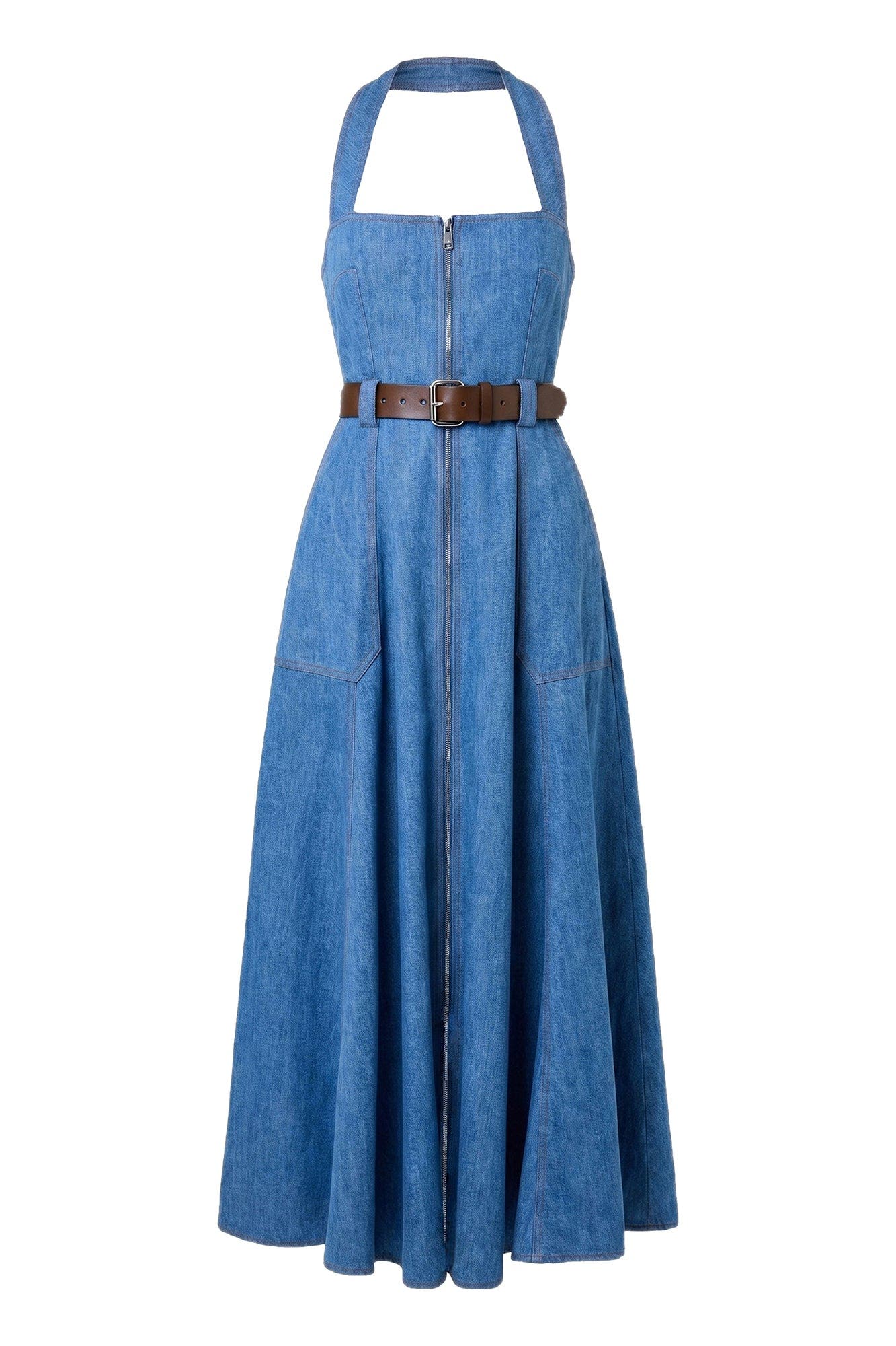 luxury denim dress Lilly Jean Billionaire Dress Gritty Soul