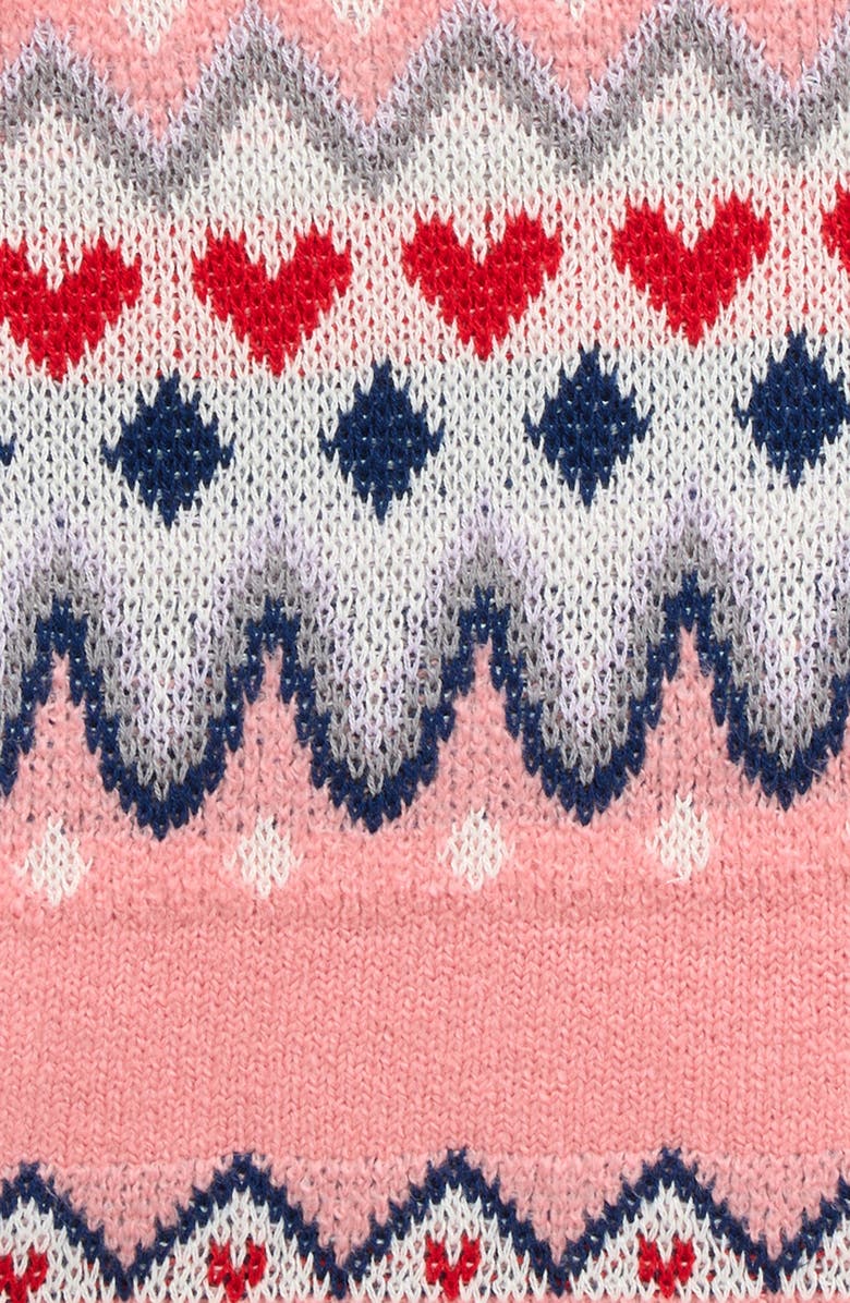 Tucker + Tate Kids' Fair Isle Mock Neck Sweater, Alternate, color, 