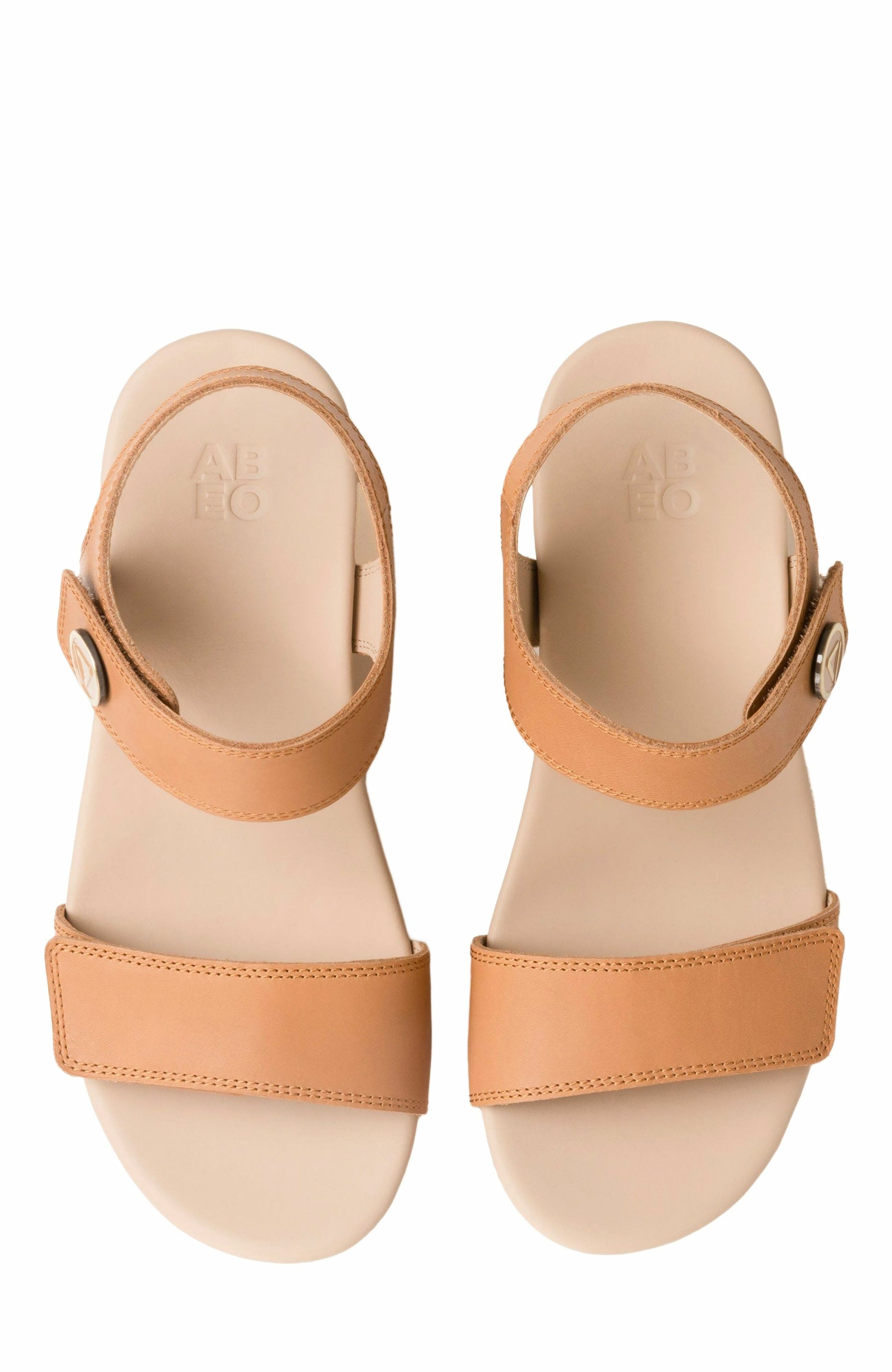 Riviera Strap Sandal, Alternate, color, Almond - Regular