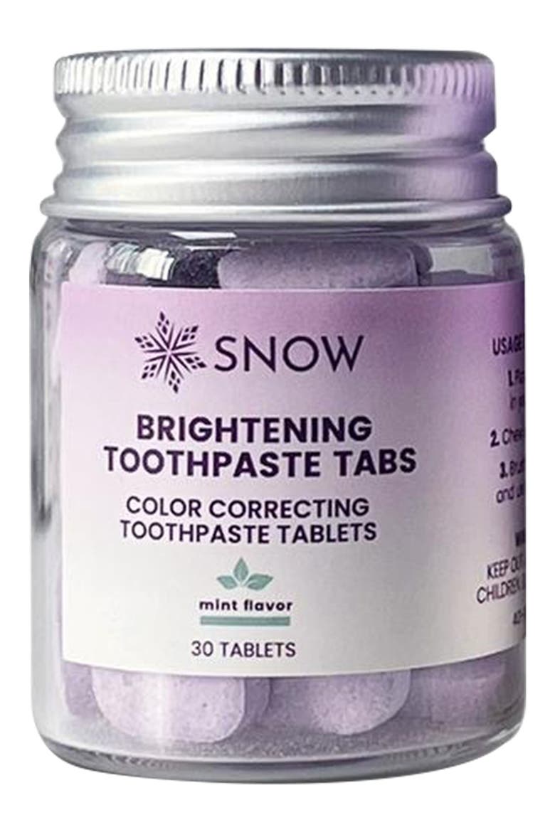 Instantly Bright Toothpaste Tabs, Main, color, PURPLE