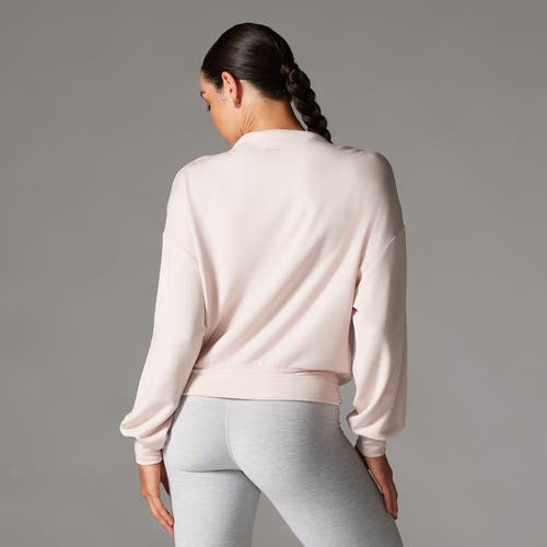 Tavi Slope Crew Sweatshirt In Pink