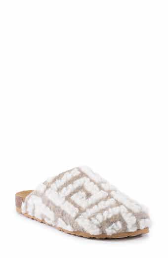 New Routine Faux Shearling Mule
