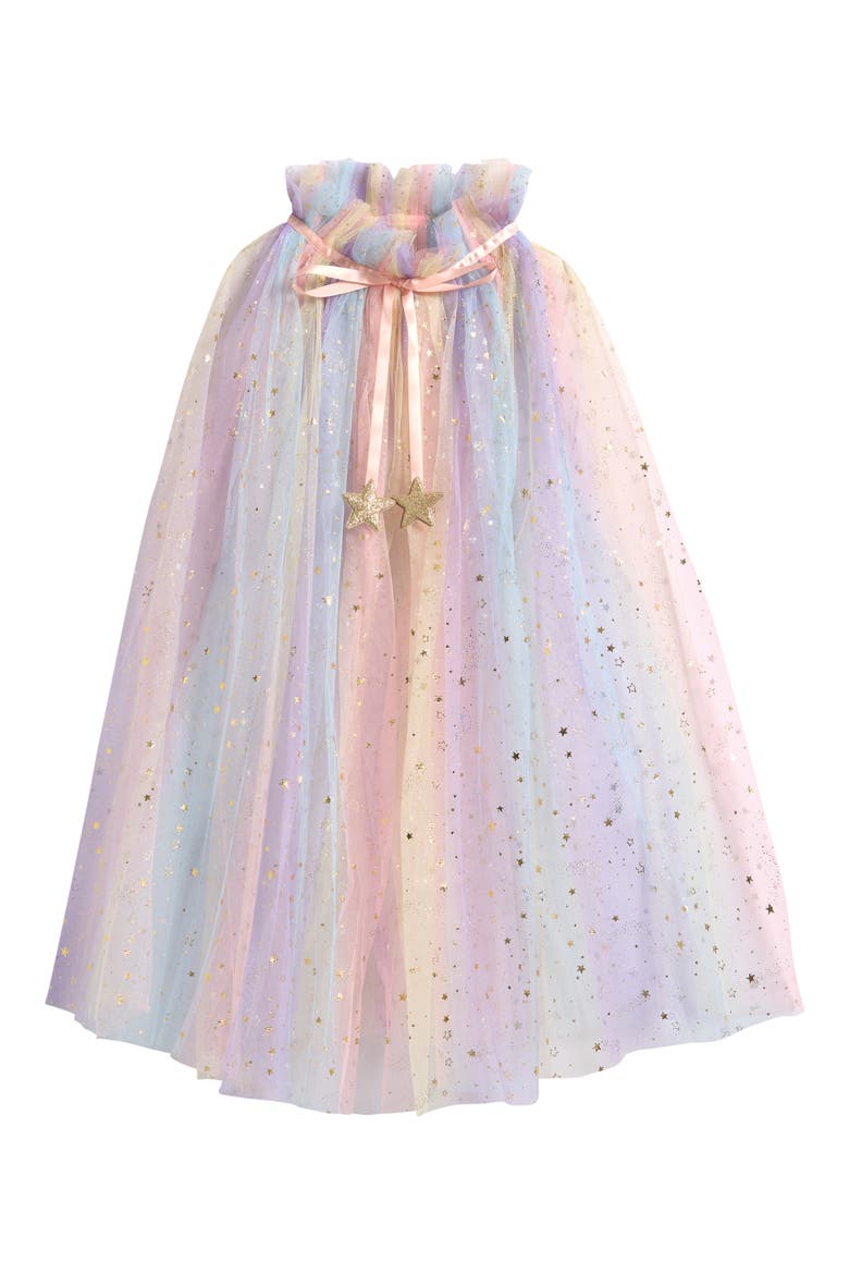 Kids' Shooting Star Ombre Cape, Main, color, PINK