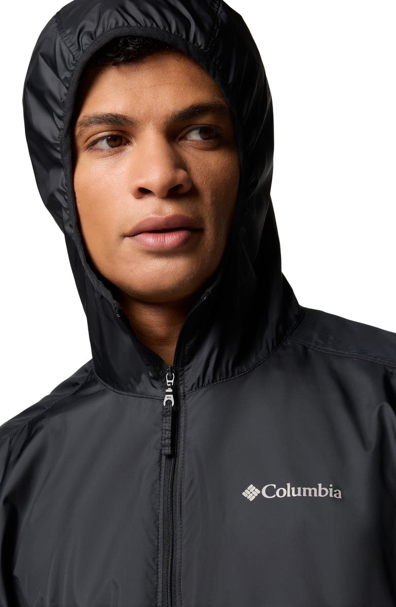 Columbia Center Ridge II Hooded Windbreaker Jacket, Alternate, color,