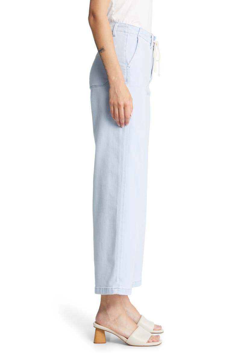 Carly High Waist Ankle Wide Leg Jeans, Alternate, color, KOKOMO