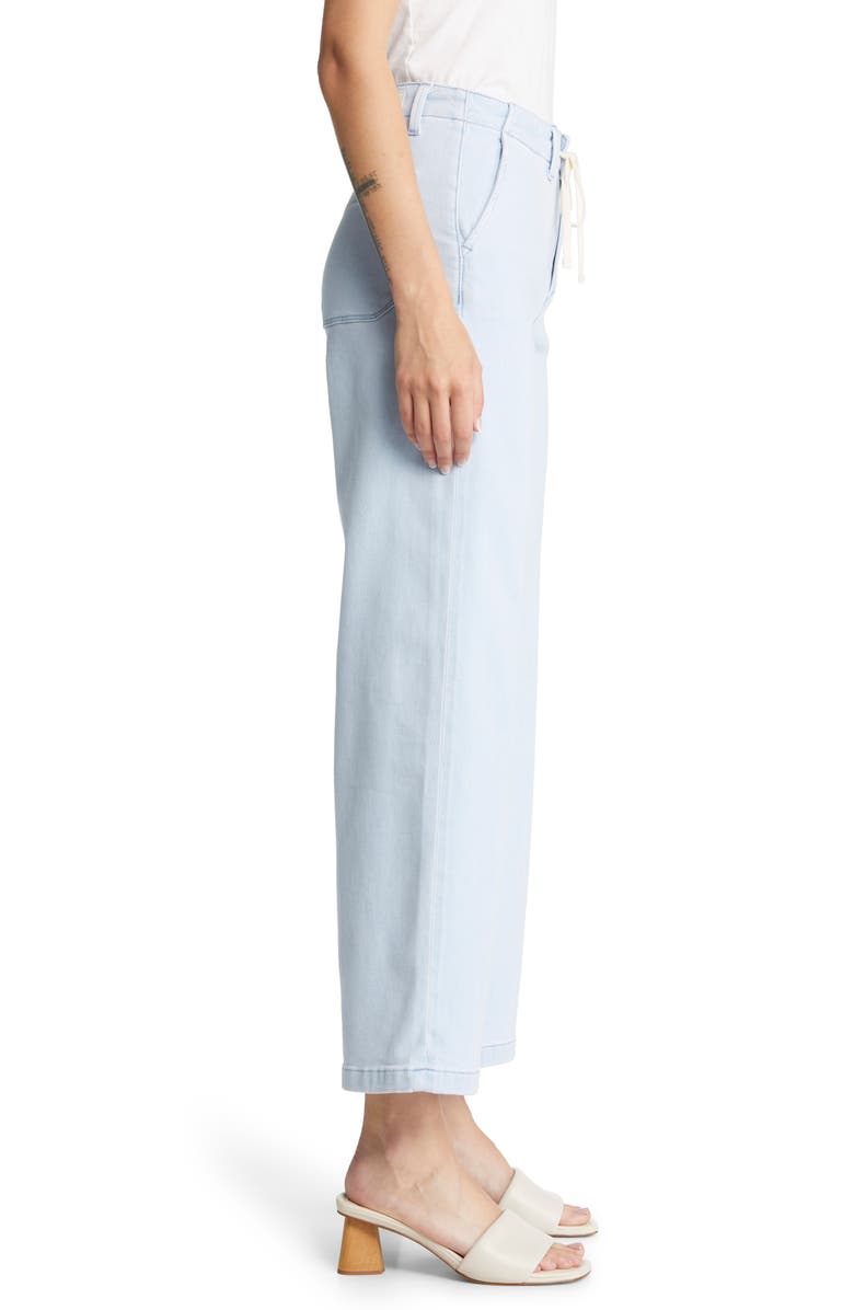 PAIGE Carly High Waist Ankle Wide Leg Jeans, Alternate, color, Kokomo