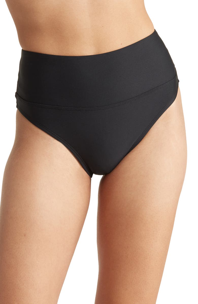 NEXT BY ATHENA Good Karma Harmony High Waist Bikini Bottoms, Main, color,