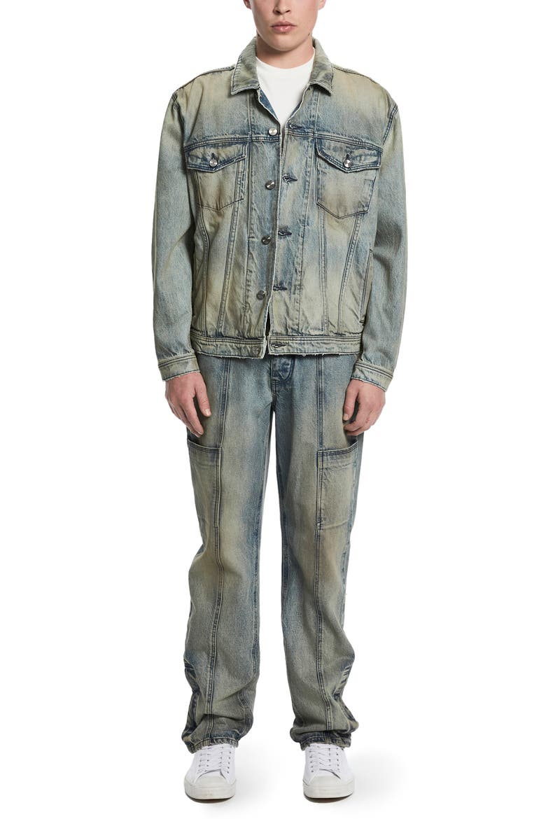 Straight Leg Carpenter Jeans, Alternate, color, VEGA