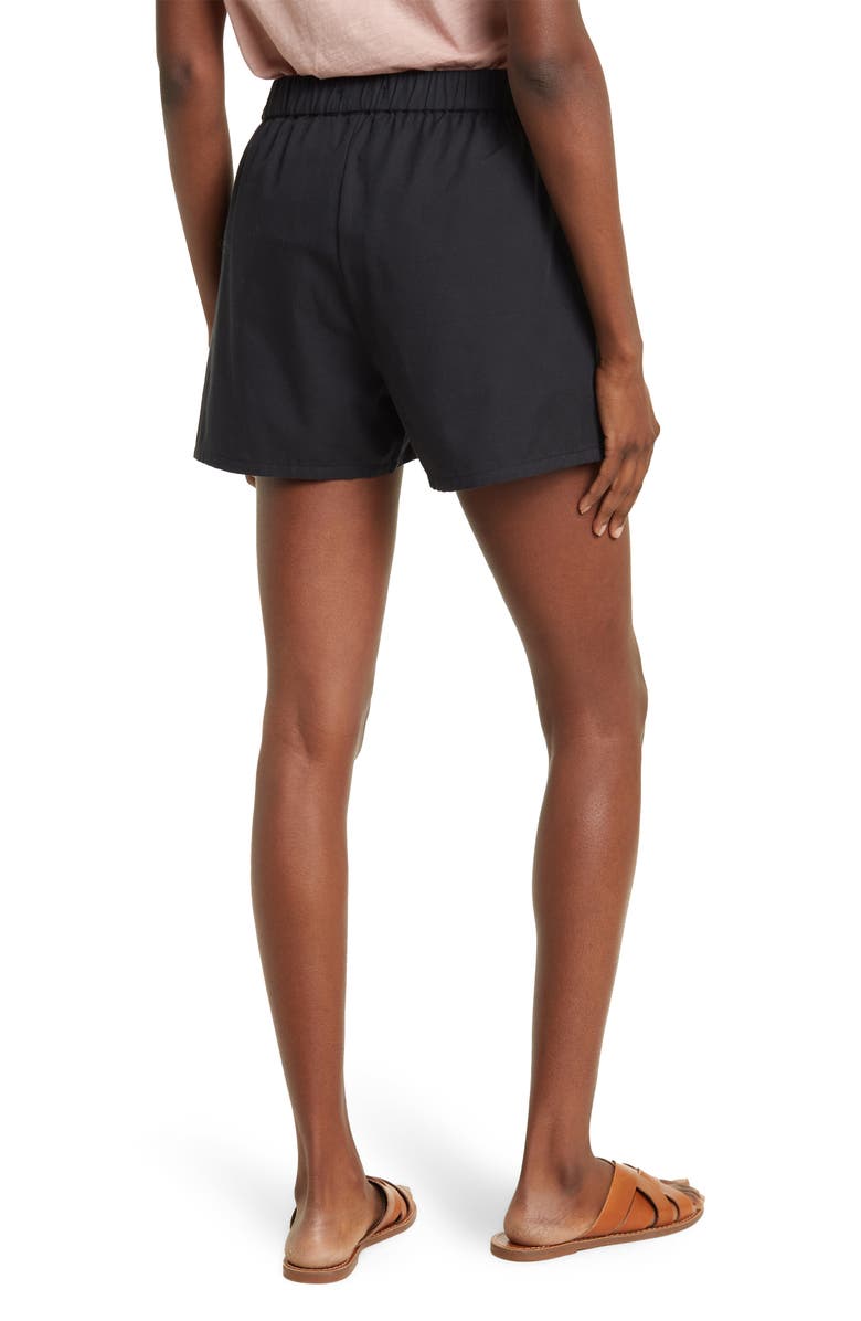 Madewell Lightspun Easy Pull-On Shorts, Alternate, color,