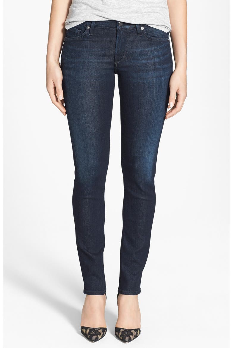 'Arielle' Slim Jeans, Main, color, SPACE