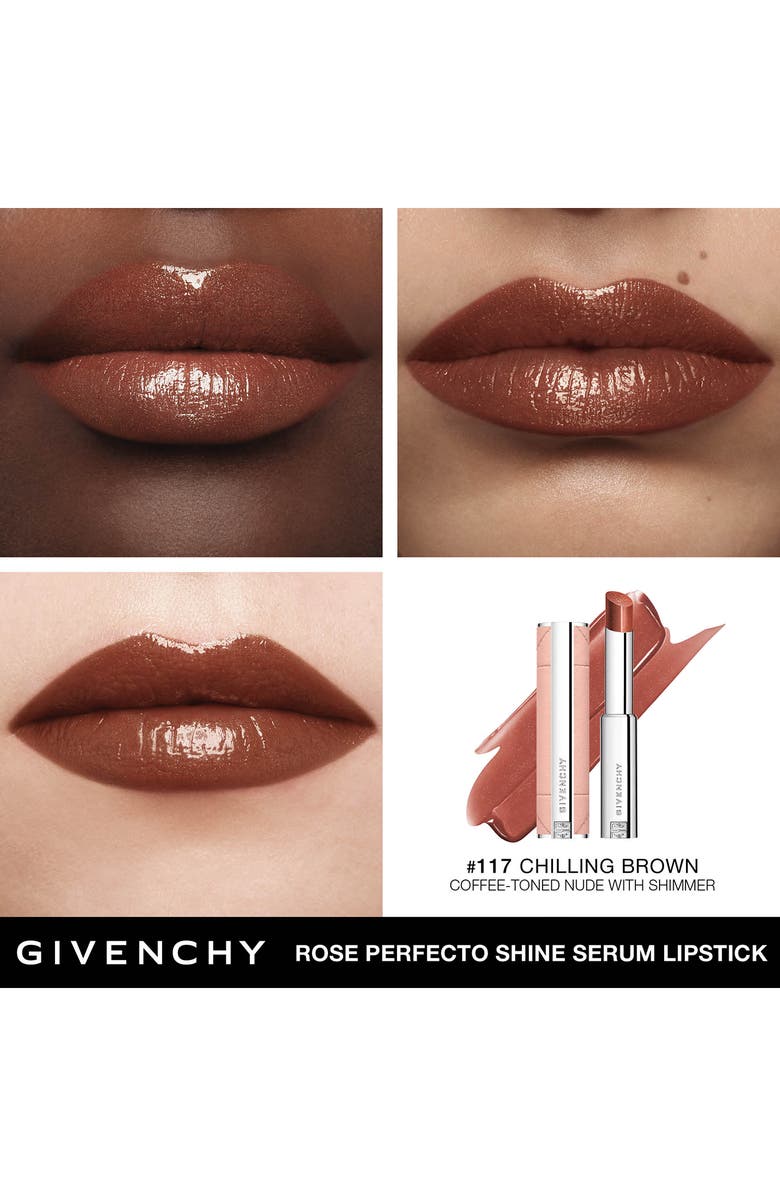 Givenchy Rose Perfecto Shine Serum Lip Oil Stick, Alternate, color, N117