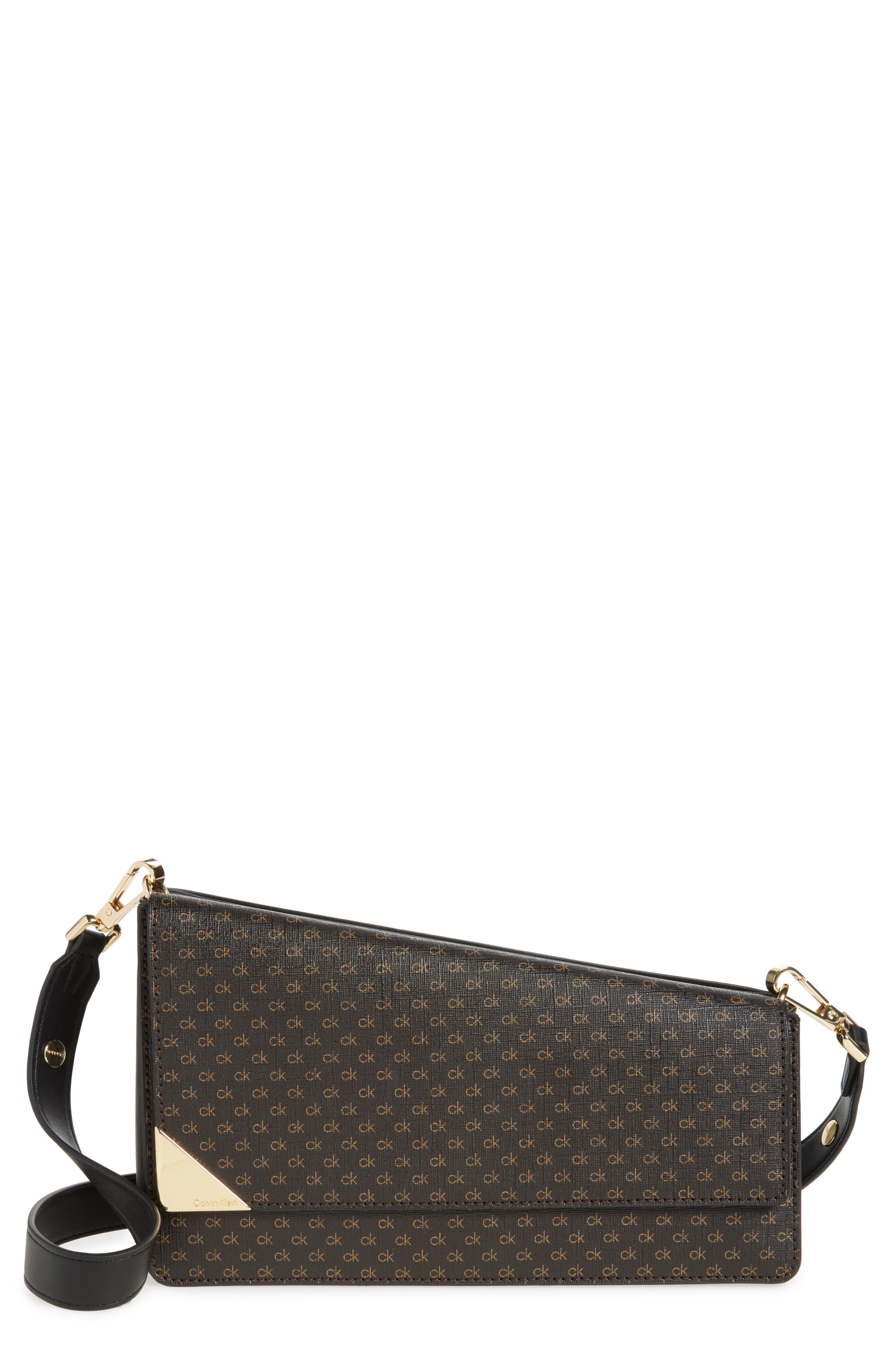 Calvin Klein Basalt Convertible Shoulder Bag, Main, color, 