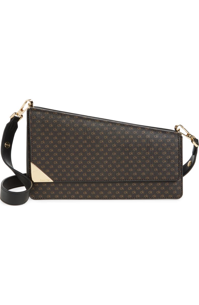 Calvin Klein Basalt Convertible Shoulder Bag, Main, color,