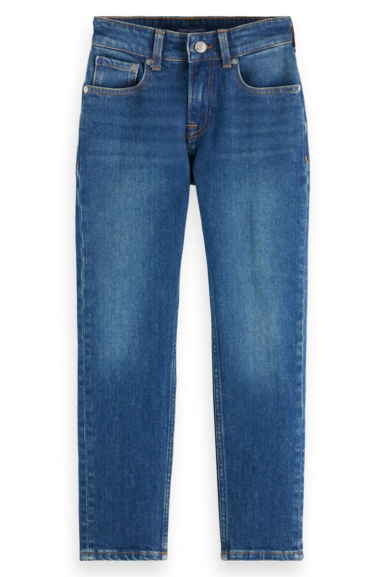 Kids' Dean Loose Tapered Jeans, Main, color, NAVY