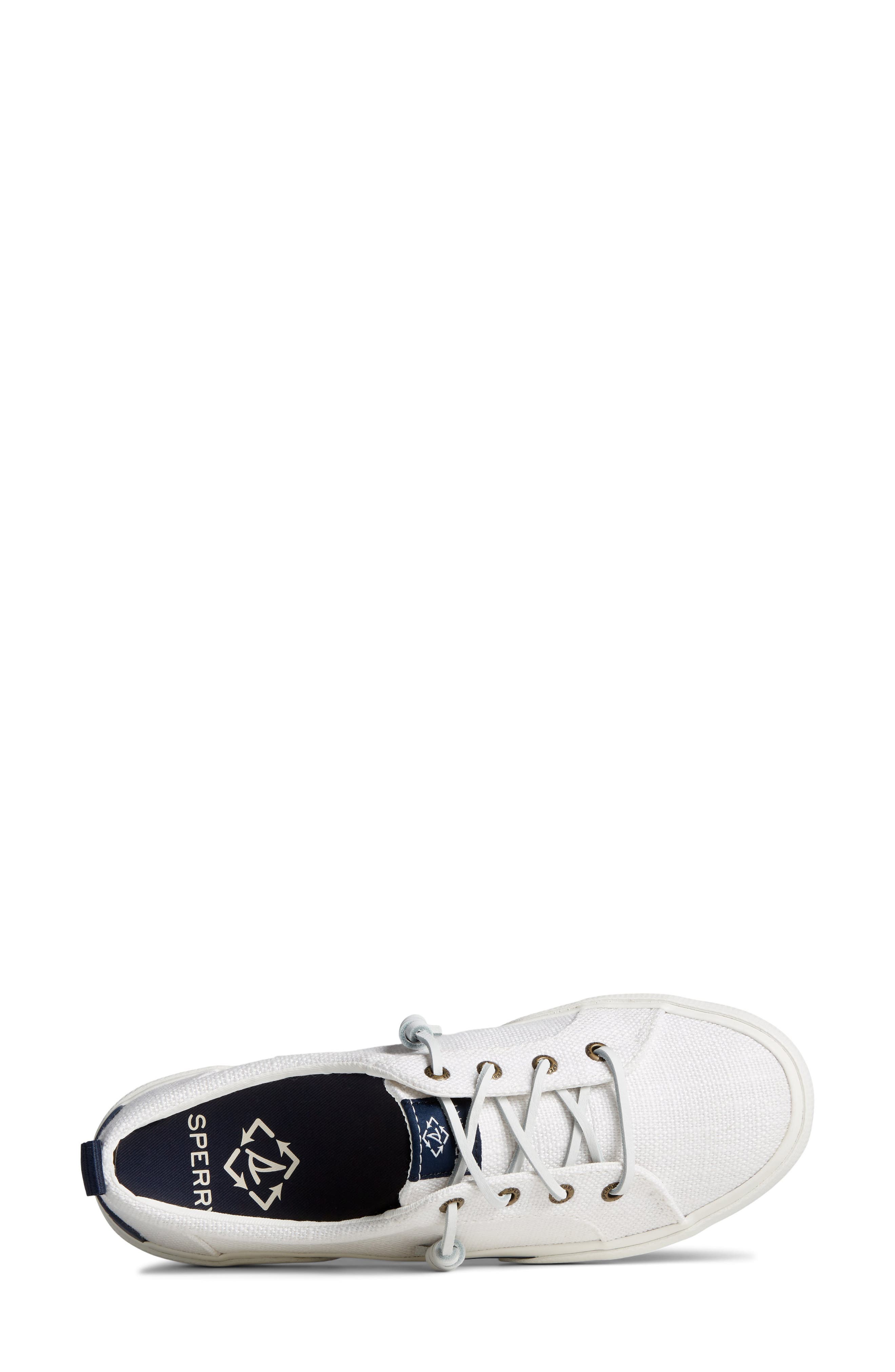 Sperry Pier Wave Sneaker, Alternate, color, White