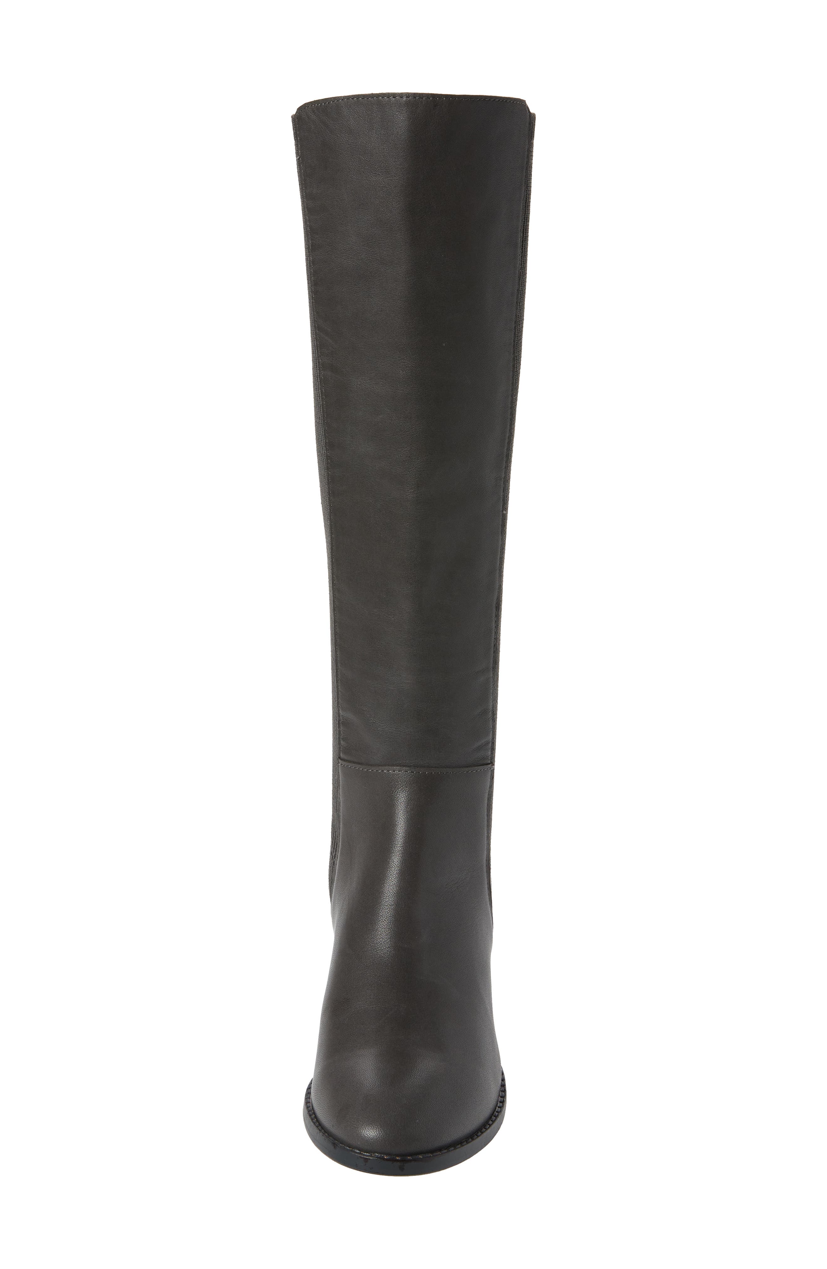 Destry Knee High Boot, Alternate, color, GRAPHITE