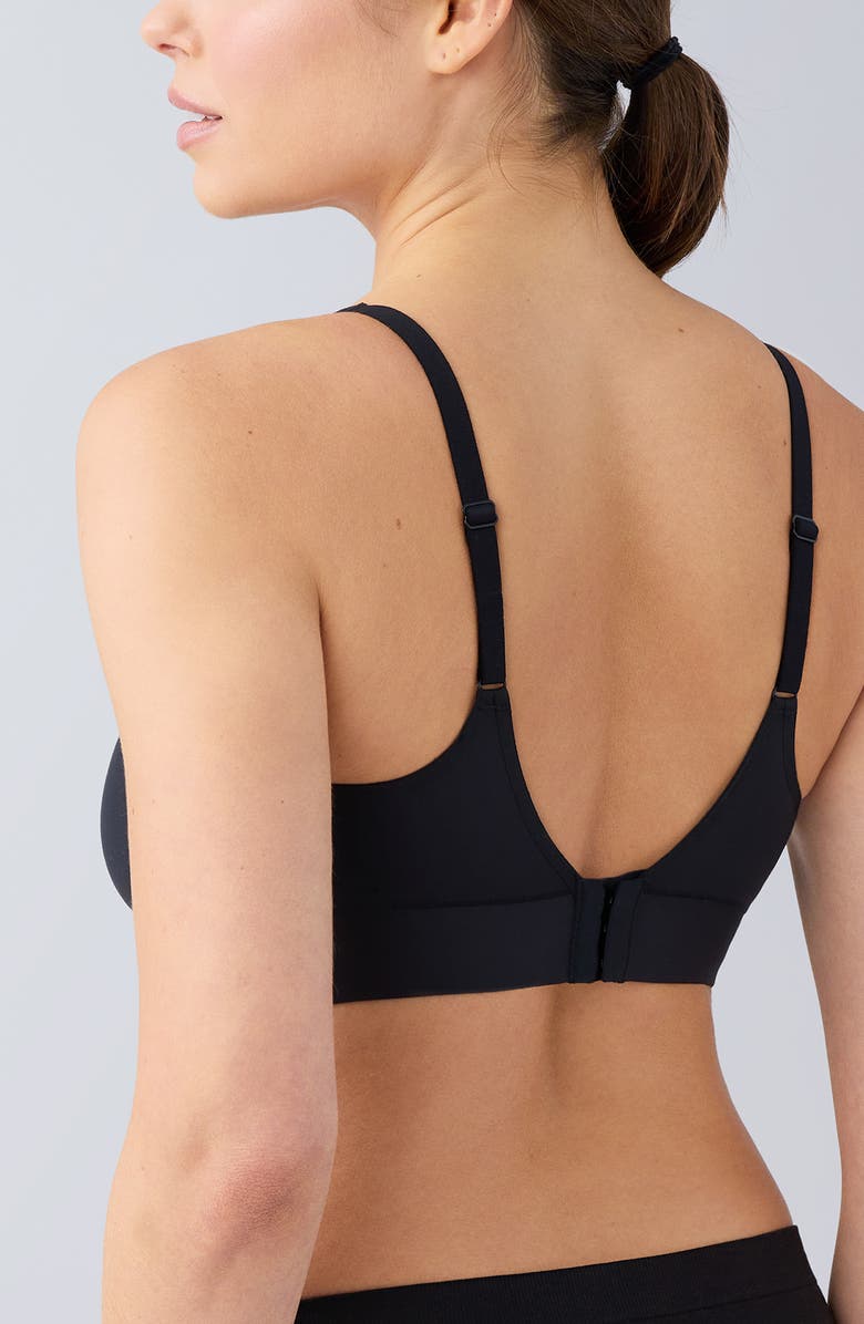 Wacoal Easy Like Sunday Lounge Wire Free Bra, Alternate, color, Black