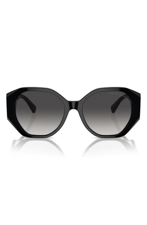 54mm Juliette Gradient Butterfly Sunglasses