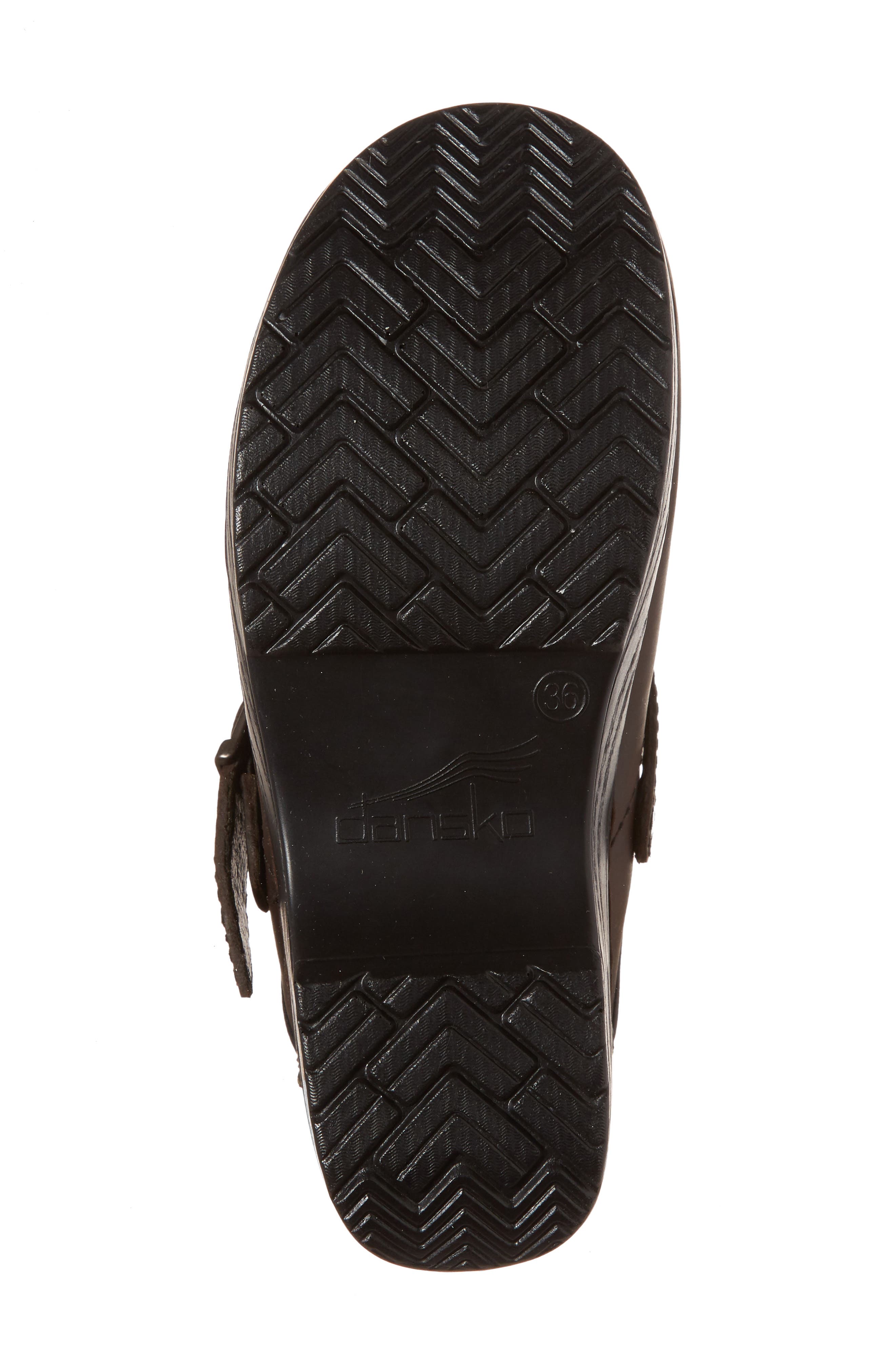 Ingrid Clog, Alternate, color, ANTIQUE BROWN LEATHER