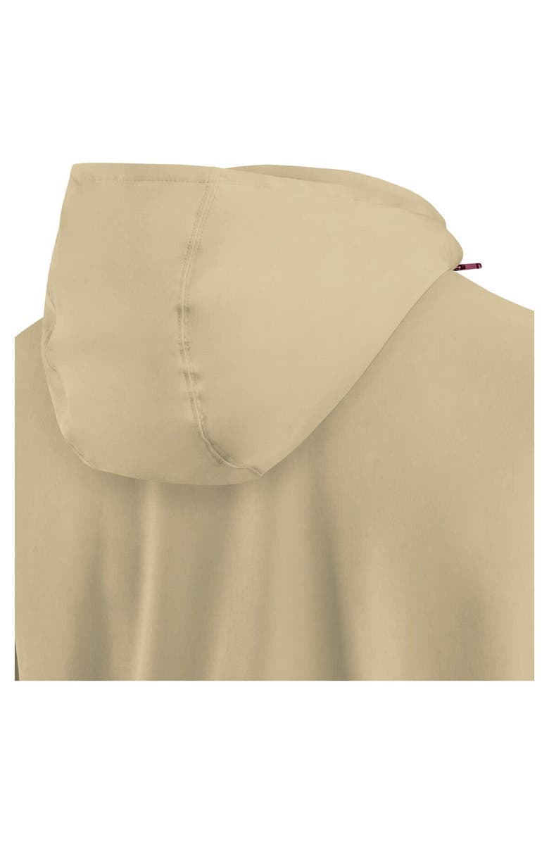 Nike Men's Nike Gold Florida State Seminoles Sideline Coaches Quarter-Zip Jacket, Alternate, color, 