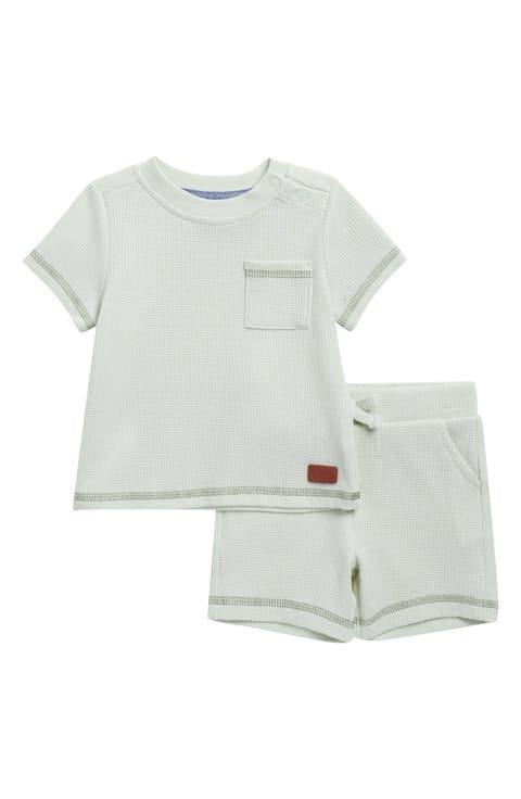 Waffle Knit Top & Shorts Set (Baby)