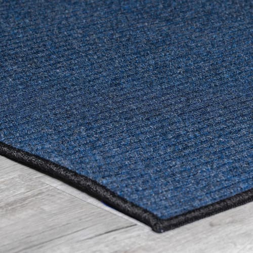 Kaplan Early Learning Company Waters Outdoor/indoor Carpets In Blue