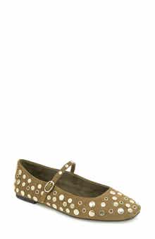 Kenneth Cole Jasper Stud Mary Jane Flat
