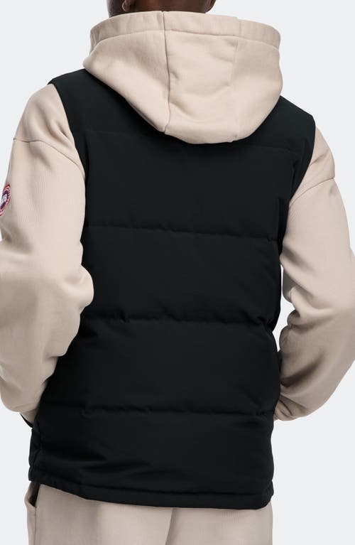 Canada Goose Freestyle Water Repellent 625 Fill Power Down Vest In Black
