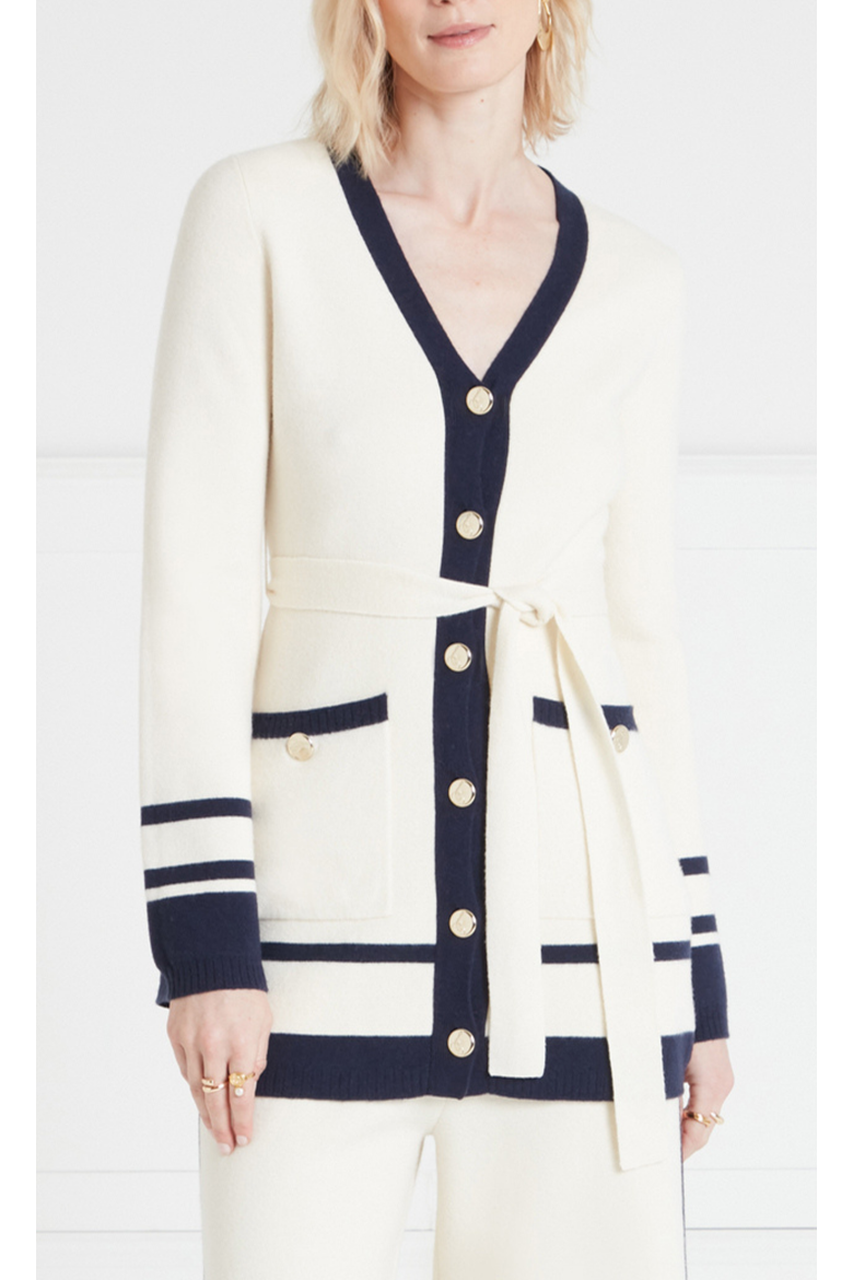 Ribiera Knit Jacket, Alternate, color, Ivory