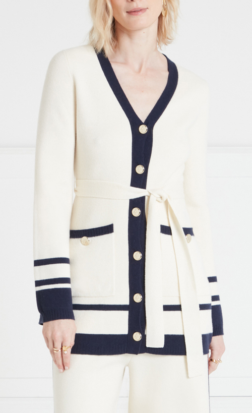 Temperley London Ribiera Knit Jacket In Multi